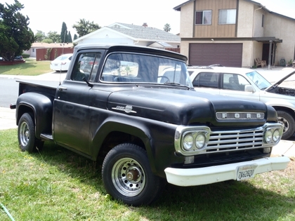 1959 Ford F100 With Stepside Bed