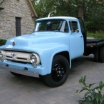 Baby Blue 1956 Ford F600 – Still Working!