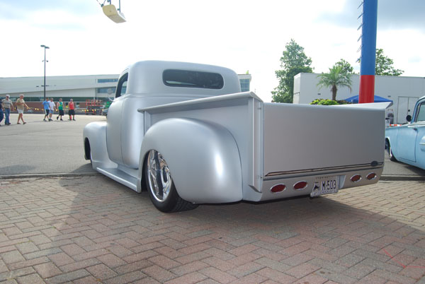 1954 Chevy truck with custom bed