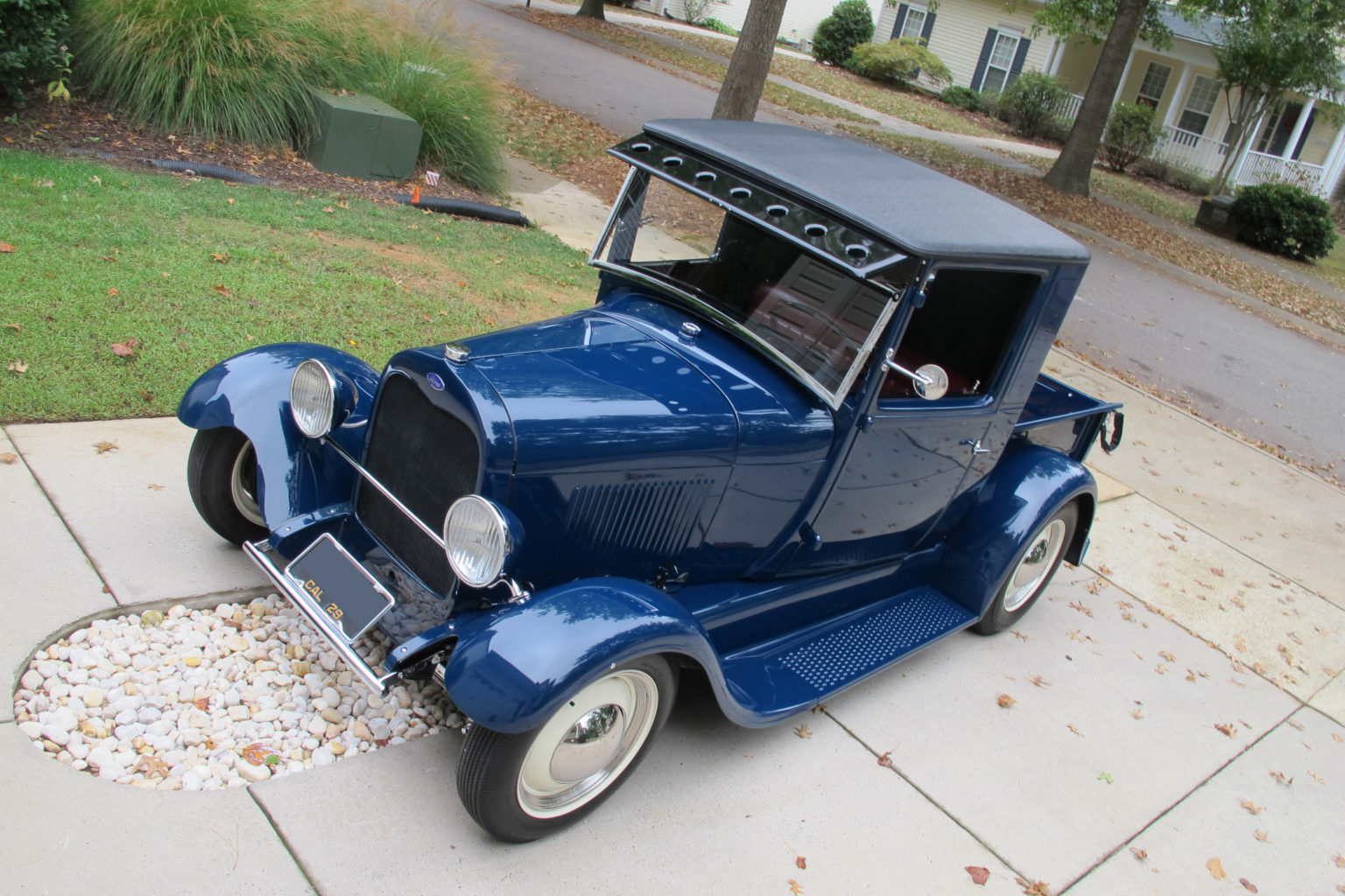 1929 Ford Model A Closed Cab Pick Up Traditional Hotrod ClassicTrucks