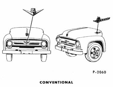 1953-1956 Ford truck identification