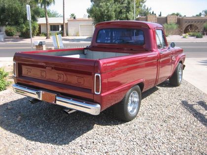 Bed of 1966 Ford F100