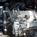 Corvette engine in a 1958 Chevy Apache