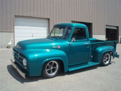 1955 Ford f100 chop top #1