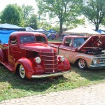 Lots of trucks from every era were on hand!