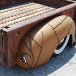 Stitched, Staples & Glued 1954 Chevy - The most creative of all the Rat Rods in Columbus!