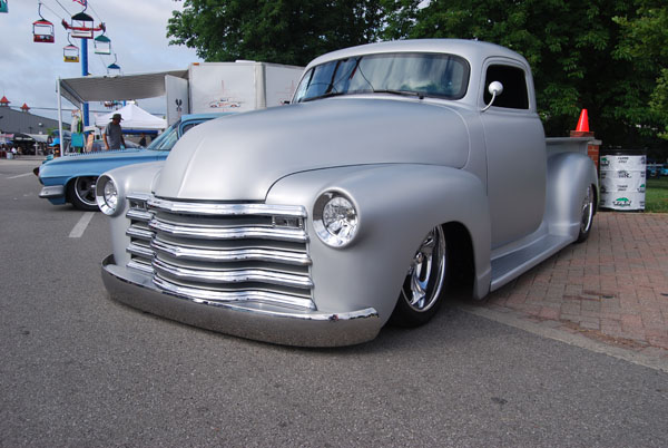 1954 Chevy Truck - Custom headlights and recessed bumper