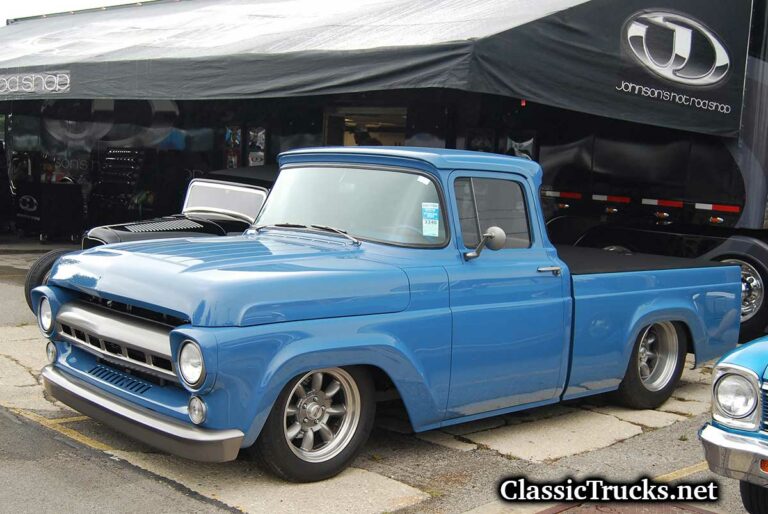 One Hundred Percent Smooth Perfection – 57 Ford F100