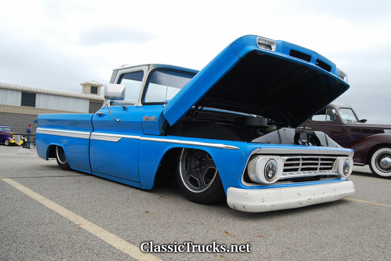 Low Slung 62 Chevy Pickup