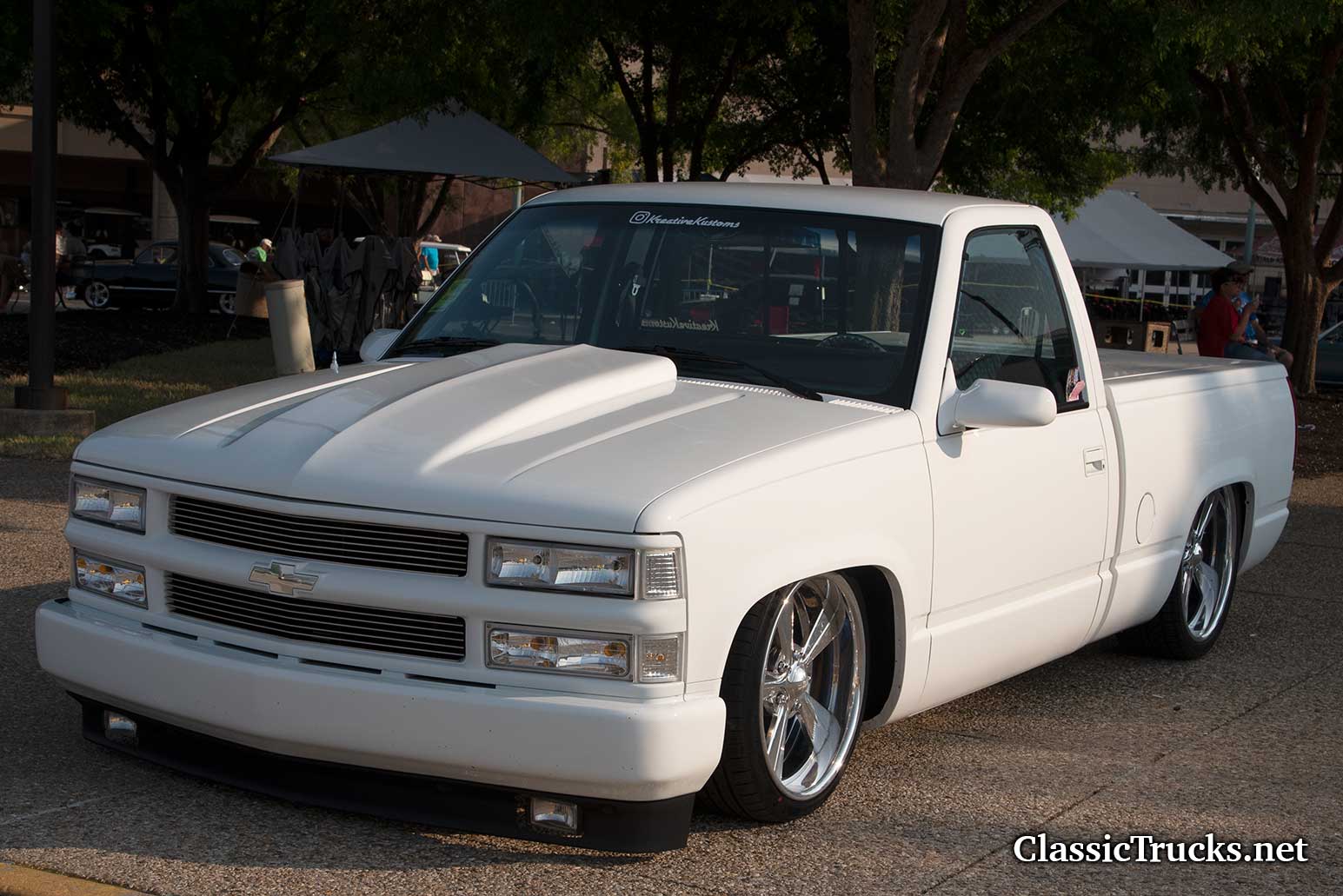 Snow White 1990 Chevy C1500 - ClassicTrucks.net - The On-line Magazine ...