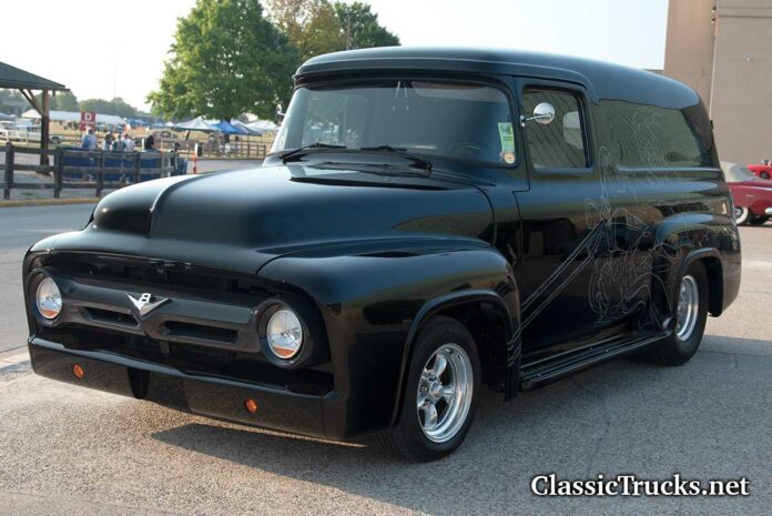 56 Ford Panel Truck